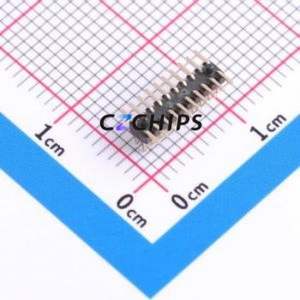 HX PZ1.0-2x10P TP-D Pin Header SMD,P=1mm Connector ( Pin Structure: 2x10P )( Pitch: 1mm )( Row Spacing: 1mm ) - Product Image 2