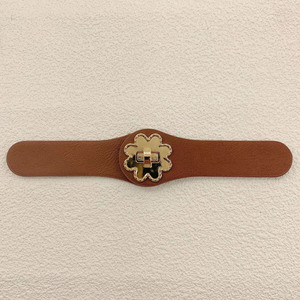 Embossed Texture PU <strong>Leather</strong> Toggle Pair Buckles Metal Ring Hook Eye Fastener Kids Outerwear Decorative Connecting Buttons - Product Image 2