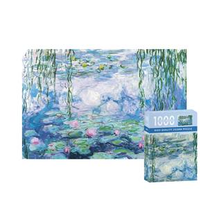 <span class=keywords><strong>Puzzle</strong></span> de dessin animé personnalisé OEM de 1000 pièces avec magnifiques illustrations pour adultes, en carton gris, échantillons gratuits disponibles - Product Image 3