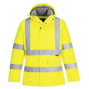 PORTWEST - EC60YERS Veste d'hiver jaune haute visibilité Eco-EAN 5036108367634 HI-VIS WORKWEAR - Product Image 1