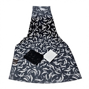 COLECCIÓN A.K.TRENDY Ropa Kanga de Lujo para Mujer, Algodón Ecológico con Spandex, Estampado Floral, Corte Holgado, Mangas Campana - Product Image 2