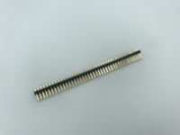 Conector de pines macho de paso de 2.54mm, 2x40 pines, tipo DIP, de una o dos filas, recto, para PCB