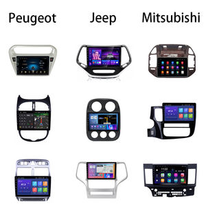 Universal Alle Auto rahmen und Draht und Canbus Fabrik Direkt vertrieb Android Radio Rahmen Auto Bildschirm Navigator Blende Rahmen - Product Image 4