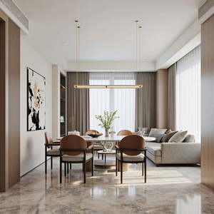 Meubles en bois sur mesure de luxe pour salon, chambre à coucher, conception de toute la maison avec application hôtelière et villa, solution de conception graphique - Product Image 2