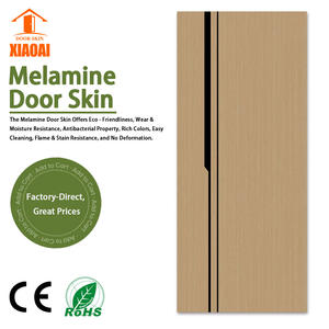 غطاء باب داخلي من الألياف متوسطة الكثافة (MDF) بتصميم صيني مقاوم للماء مقاس 2150*910 ملم مصنوع من الميلامين - Product Image 1