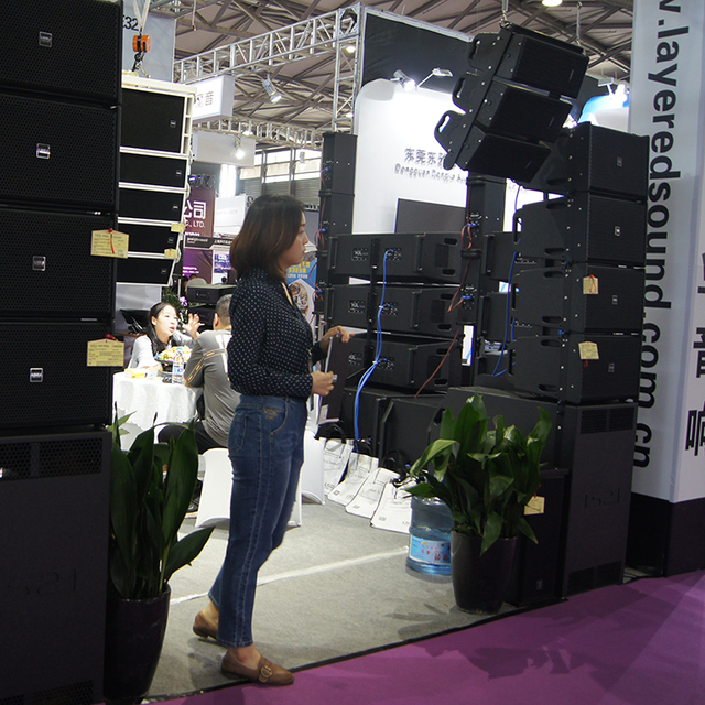 LV502 Professional Powered Active Line Array Church Speaker PA System for Performance Sound