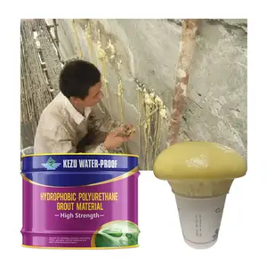 Kezu Nouveau design Mousse d'injection PU polyuréthane hydrophobe Matériau de jointoiement Agent de jointoiement à base d'huile