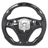 Volant personnalisé en fibre de carbone véritable avec LED pour E84 E87 E89 E88 W87 E90 E91 E92 E93 m3 2005-2012 1/2/3/4/5/F/MSeries