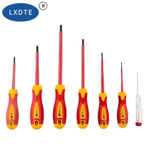 Outils d'électricien LXD Electrical, tournevis isolés VDE, tournevis à fente Philip, ensemble de tournevis isolés - Product Image 4