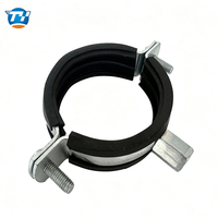 Collier de serrage industriel intérieur UTT61 en caoutchouc, fixation robuste pour tuyaux d'eau potable et de chauffage