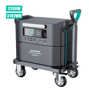 Sorein 3kWh Wholesale <b>Solar</b> Portable Power Stations Watts Complete Power Station 3000W Eu Portable Generator for Mobile - Product Image 1