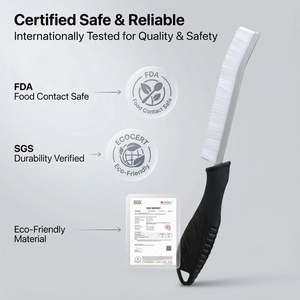 Juego de 3 Cepillos Ergonómicos para Limpieza de Grietas, Cerdas de Nailon de Alta Calidad, Mango de Plástico Duradero, Multiusos para Grietas Profundas/Lechada - Product Image 6