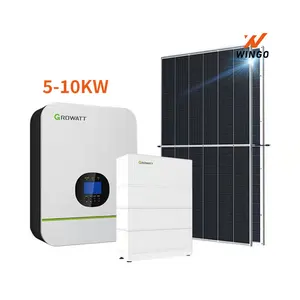 ينجو 10kw 15kw 20kw أفضل سعر الطاقة الشمسية أنظمة المنزل نظام لوحات شمسية
