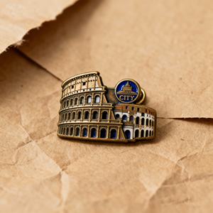 Citra Pins personalizables Recuerdos corporativos Premium Imitación moderna y antigua Estilo Coliseo <span class=keywords><strong>Romano</strong></span> - Product Image 4