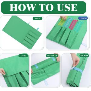 Hot-selling Mahjong <b>Rack</b> Storage Portable Mahjong Card Storage Bag <b>Racks</b> and Pushers Tile Bag for Travel - Product Image 2