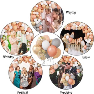 Kit d'<span class=keywords><strong>arche</strong></span> de ballons or Rose, support d'<span class=keywords><strong>arche</strong></span> de ballons, kit de ballons d'anniversaire pour la décoration de fête - Product Image 5
