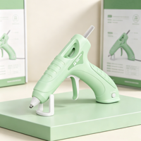 Elektrische Heißklebepistole mit Wiederaufladbarem Akku 7mm Klebestift für Heim & DIY-Basteleien