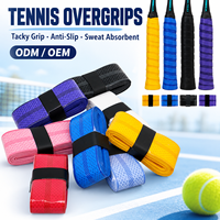 Sangle de raquette de tennis non perforée, antidérapante, absorbante, adhérente, en PU gaufré plat, pour badminton et pickleball