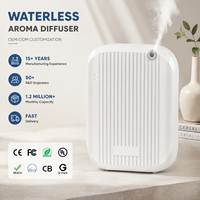 Diffuseur d'arômes à piles, machine à parfum sans eau, mini diffuseur pour salle de bain, toilettes, voiture, bureau