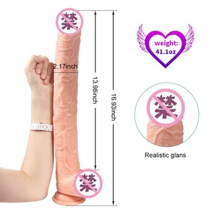 16.93 Inch Groothandel Speelgoed Groot Formaat Anale Dildo <span class=keywords><strong>Super</strong></span> Enorme 2.17 Inch Dikke Realistische Extra Grote Haan Dildo 'S Vrouwen - Product Image 2