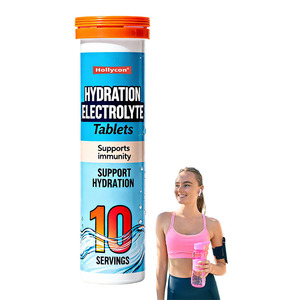 OEM Hidratación Inmunidad Electrolitos Tabletas Vitamina C Hidratación Tableta efervescente <span class=keywords><strong>Jengibre</strong></span> <span class=keywords><strong>Cúrcuma</strong></span> Hidratación Electrolitos Tabletas - Product Image 1