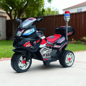 Heißer Verkauf Kinder Offroad-Rennwagen Aufsitz-Autos Motorräder Baby-Fahrrad Elektrisches Motorrad Spielzeug Dreiräder Polizei Musik Lichter <span class=keywords><strong>3</strong></span> Räder - Product Image 6
