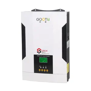 GOOTU 24V 3.5KW Off grid solar system 3500w mppt inverter solar energy system