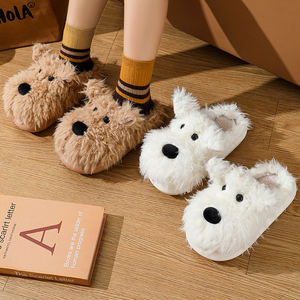 Nouveau produit : Chaussons d'intérieur chauds et doux en peluche à bout fermé, antidérapants, pour l'hiver, pour fabricants de chaussons, en promotion - Product Image 4