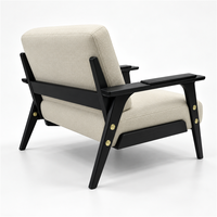Fauteuil léger pour la maison, style vintage, idéal pour la réception et les négociations, fauteuil de loisirs, canapé rétro