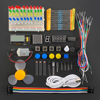 Kit de programmation STEM Keyestudio, apprentissage de la programmation, kit de capteurs électroniques DIY, kit de démarrage de base pour Arduino sans carte