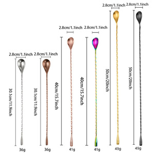 Service tout-en-un : Cuillère à mélanger robuste en acier inoxydable, compatible lave-vaisselle, 12, 13, 14, 15, 16, 18 pouces, pour l'Espagne, Yichang, <span class=keywords><strong>Desperados</strong></span> - Product Image 2