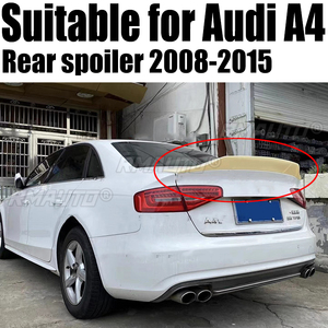 สปอยเลอร์หลังคาร์บอนไฟเบอร์ FRP แบบ Type R สำหรับ Audi A4 B8 B8.5 Sedan ปี 2008-2015 - Product Image 1