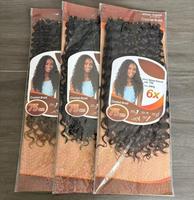 Extensions de cheveux synthétiques en gros pour tresses africaines, bouclées, ondulées et souples, pour un tressage facile