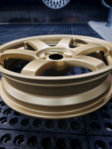 Jantes forgées LZT-538 18 19 <span class=keywords><strong>pouces</strong></span> 6x114.3 à déport négatif monobloc or mat en alliage d'aluminium 6061 pour Dodge Viper - Product Image 2