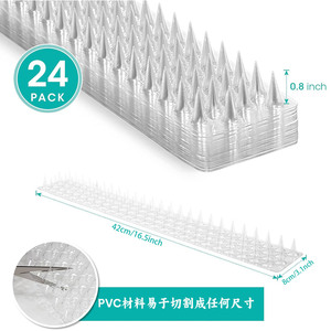 Transparent Bird Proof <b>Mat</b> <b>Cat</b> Proof Outdoor PVC Plastic Pet Protection Rectangle Size Four Seasons Use - Product Image 4