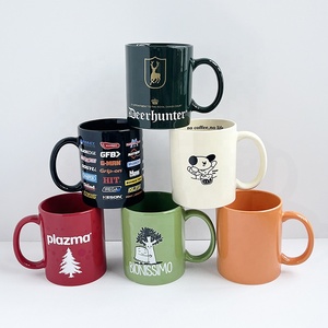 Tasses en céramique personnalisées en gros pour fabricants – Couleurs rose, bleu, vert, rouge et blanc vierge – Idéales pour la rentrée scolaire - Product Image 3