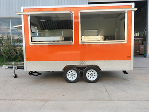 Food Truck Completamente Equipado, Carrito de Comida Rápida, Cafetería Móvil, Heladería, Cocina Móvil, Cumple con las Normas de los Estados Unidos - Product Image 2