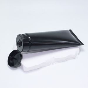 หลอดบีบครีมล้างหน้า/โลชั่นสีดำ ขนาด 10-100 มล. สำหรับเครื่องสำอาง - Product Image 5