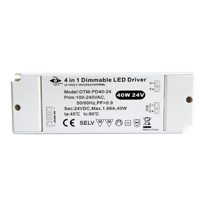 Ce 24V 40W 4 trong 1 Dimmable 0-10V/1-10V/10V <span class=keywords><strong>PWM</strong></span>/Potentiometer <span class=keywords><strong>LED</strong></span> Dimmable điều khiển - Product Image 3