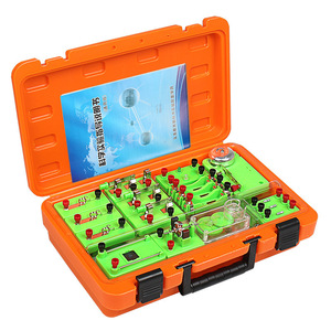 Junior High School Physics Electromagnetism Experiment <b>Kit</b>, <b>Electrical</b> Experiment Box, Thickened Toolbox for Grade 9 Students' - Product Image 1