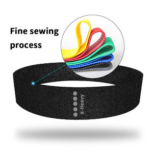 SHIWEI-1025 #5 Livelli di Resistenza Fasce di Tessuto Non-Slip <span class=keywords><strong>Booty</strong></span> Bands Allenamento per Le Gambe e Testa e Glutes - Product Image 6