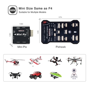 Contrôleur de vol <span class=keywords><strong>Radiolink</strong></span> <span class=keywords><strong>Mini</strong></span> <span class=keywords><strong>PIX</strong></span> V1.2 avec GPS M10N et GPS TS100/SE100, identique au contrôleur de vol Pixhawk FC - Product Image 3