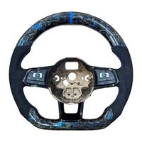 Volant en fibre de carbone forgé pour VW Volkswagen Golf 6 Golf 7 7.5 GTI R MK7 pour VW Polo GTI Jetta Tiguan Sharan Touran