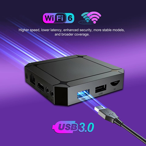 Nouvelle Box TV Intelligente 4K UHD Android 14 de l'usine <span class=keywords><strong>Asher</strong></span> 2025, Processeur RK3518, 2 Go de RAM, 16 Go de ROM, Streaming Personnalisé 2.4G - Product Image 6