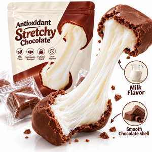 Compra al por Mayor con MOQ Bajo, Producción GMP, Chocolate Masticable Antioxidante para el Bienestar Diario - Product Image 1