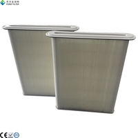 Filtre à poussière industriel, filtre à panneaux plissés, filtre à panneaux plats en polyester PTFE, antistatique, HEPA, remplacement du filtre à panneaux pour gaz et huile