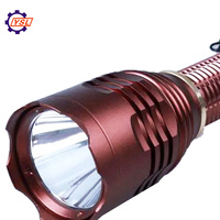 Lampe torche personnalisée CNC en métal avec lumière LED boîtier étanche en aluminium boîtier de lampe torche populaire