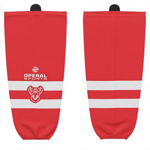 Chaussettes de hockey sur glace unisexes 100% polyester, impression personnalisée du nom de l'équipe, vêtements de sport pour adultes, impression par transfert par sublimation, 220g OPERAL SPORTS - Product Image 1