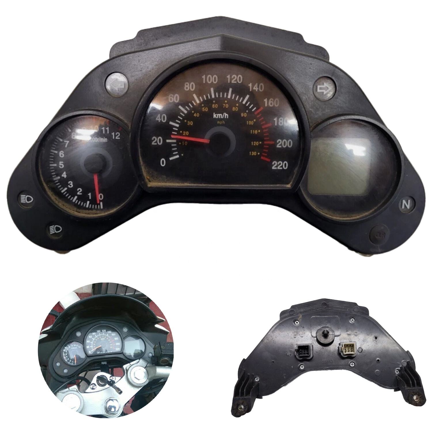 Compatible With CBR600RR 2003 2004 2005 2006 オートバイタコメータースピードメーターゲー デジタルタコメーター  オートバイホンダ CBR600RR 2003-2006 オートバイ部品アクセサリースピードメータータコメーター Compatible With  CBR1000RR 2004 2005 2006 2007 バイク ... Compatible With CBR600RR 2003 2004 2005 2006 オートバイタコメータースピードメーターゲー