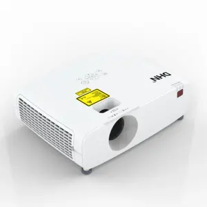 DHN DU5000 4k 5000 3LCD激光投影仪室内墙壁高尔夫高清图像质量3d无源系统
